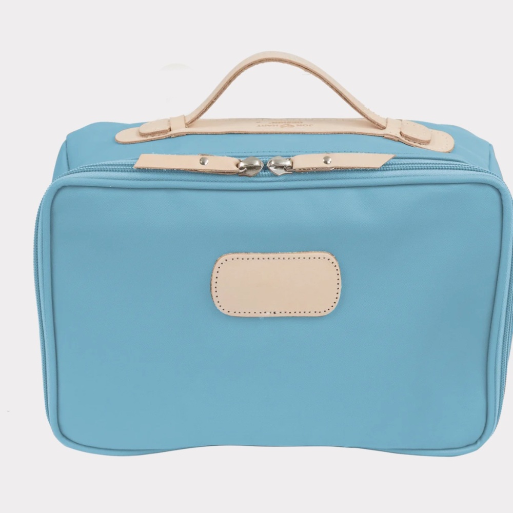 NWT Jon Hart Large Travel Kit & Roll Up Organizer W Initials "SFD"